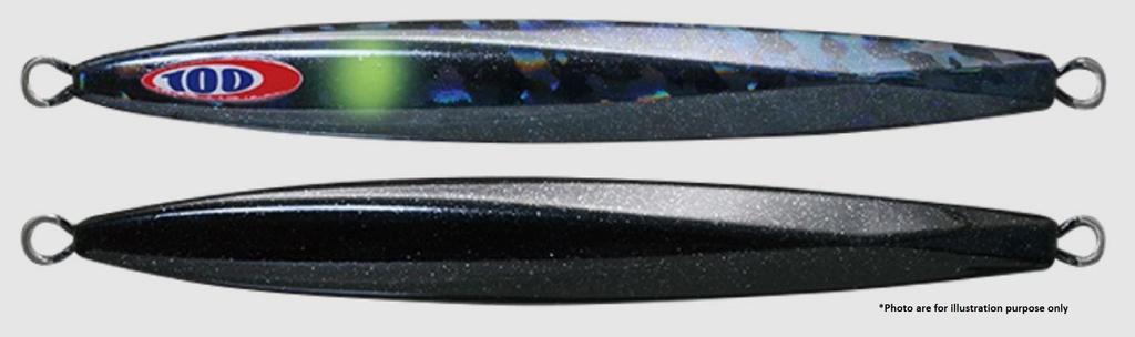 Jackall Metal Jig Anchovy Type 1 Standard 130 Grams Black (9879)