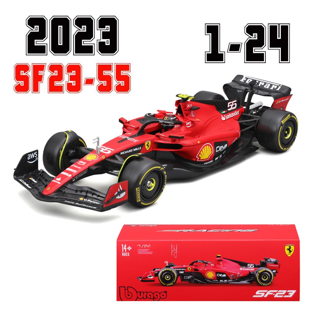 Bburago 1:24 F1 Rb19 #1 United States Gp Vestappan #11 Perez Alloy Car Model Crafts Decoration Collection Toy Tools