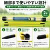 Golf Alignment Sticks (Set of 2) - Tour Sticks, Foldable, Durable, Swing Practice Aid, Posture Correction, Compact Storage, Includes Carrying Case,
