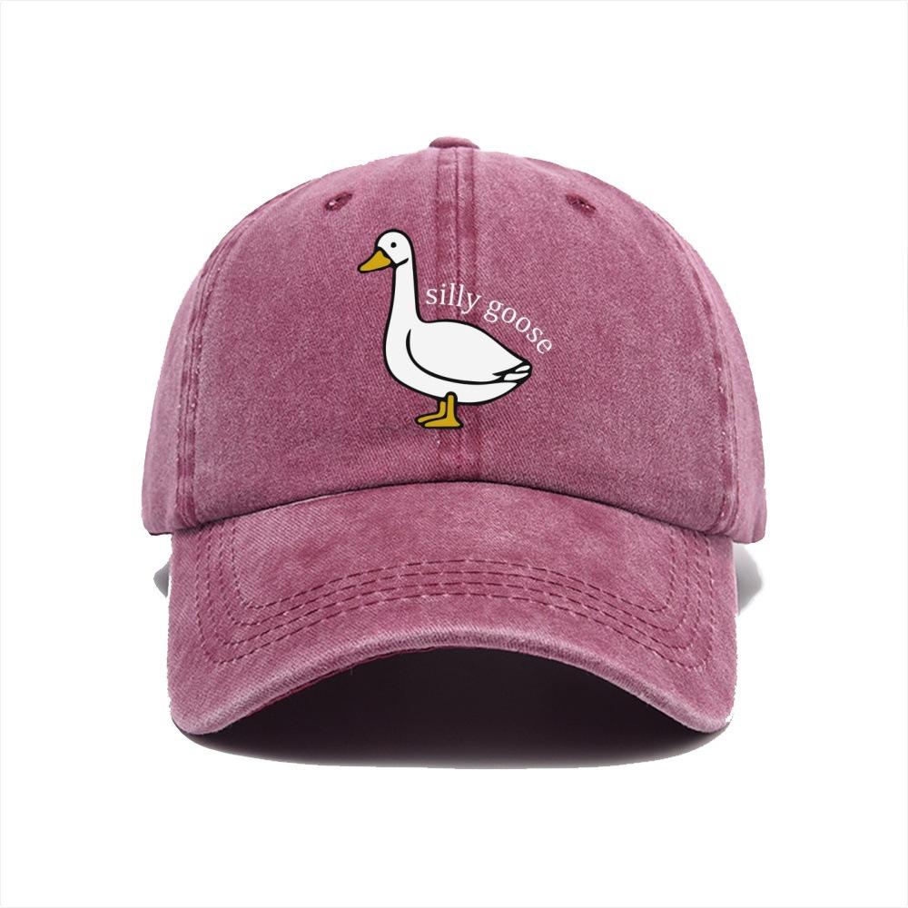 Cute Duck Design Baseball Cap, Graphic Hat, Casual Soft Top Baseball Cap For Men & Women, Fashion Accessories For Daily Wear