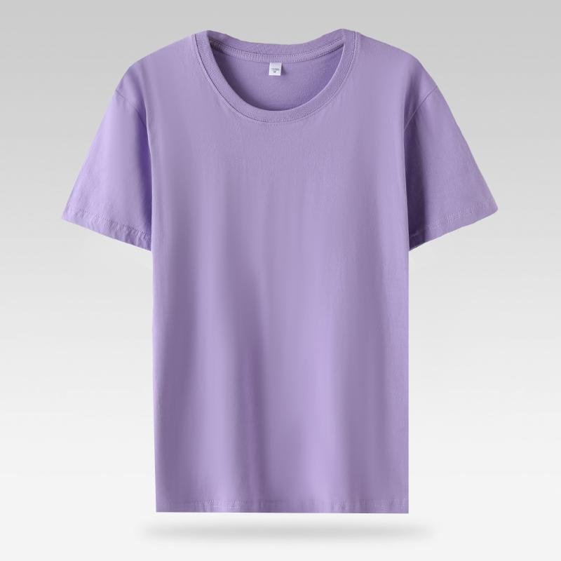 T-shirt Basiche Monocolore Uomo Donna Manica Corta Magliette Quotidiane Casual Vestibilità Regolare Estive Top Base Girocollo