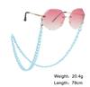 Dreamtimes Eyeglass Chain Strap Holder Cord Acrylic Sunglasses Necklace Holder Sunglasses Chain Eyewear Retainer Lanyard