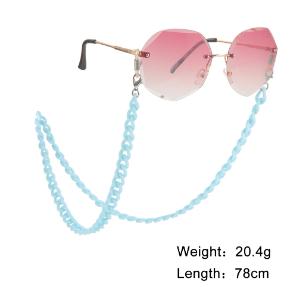 Dreamtimes Eyeglass Chain Strap Holder Cord Acrylic Sunglasses Necklace Holder Sunglasses Chain Eyewear Retainer Lanyard