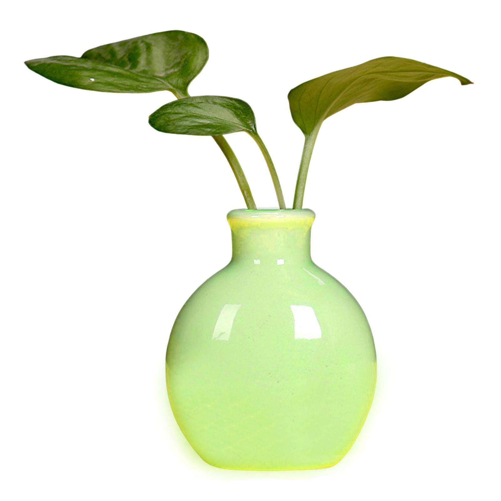 

Mini Vase Ornament 7.5x6cm Ceramic Small Vase Dining Room Living Room Bathroom Desktop Decoration Vase Home Decoration Props зелений