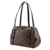 LOUIS VUITTON Rivington PM Tote Bag N41157 Brown Damier canvas Women Used