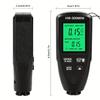 Car Paint Thickness Meter, 0-2000um Coating Detector, Backlight LCD, Auto Calibration, Data Hold, Fe&Non-Fe Auto Detection, Practical Gift
