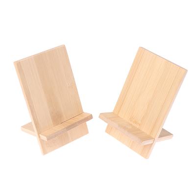1Pcs Holz Telefon Halter Stehen Mobile Smartphone Unterstützung Tablet Ständer