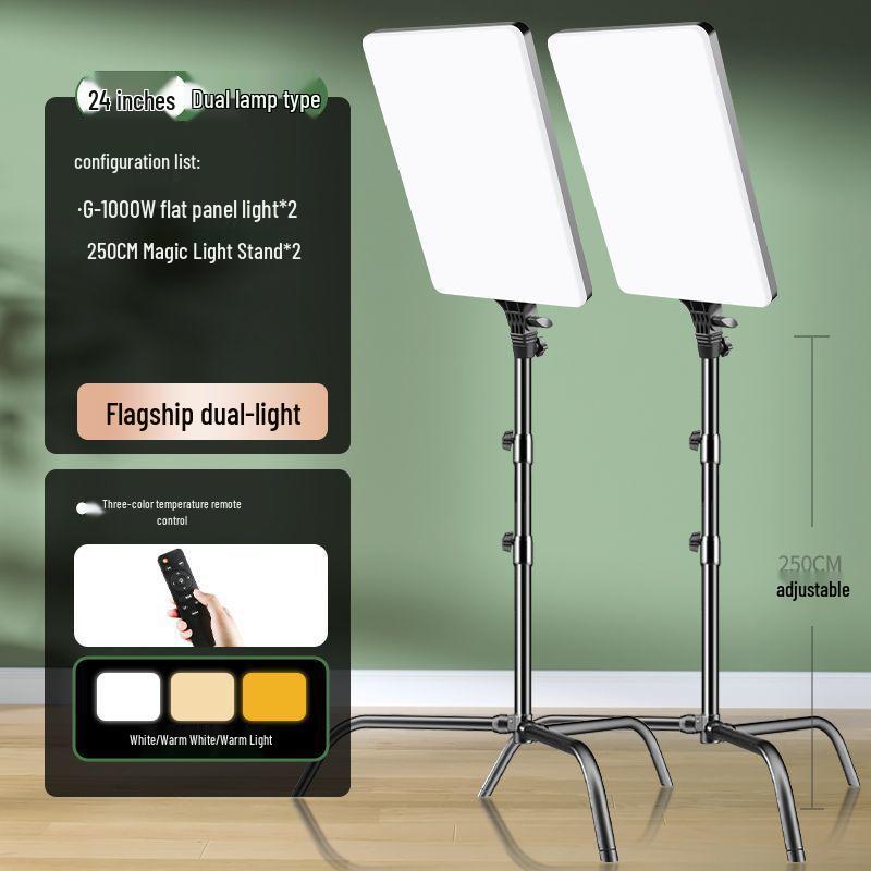 800W LED Soft Light Panel for Photography and Live Streaming