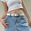 Versatile Pin Buckle Belt Women's Waist Belt Retro Trendy Waistband