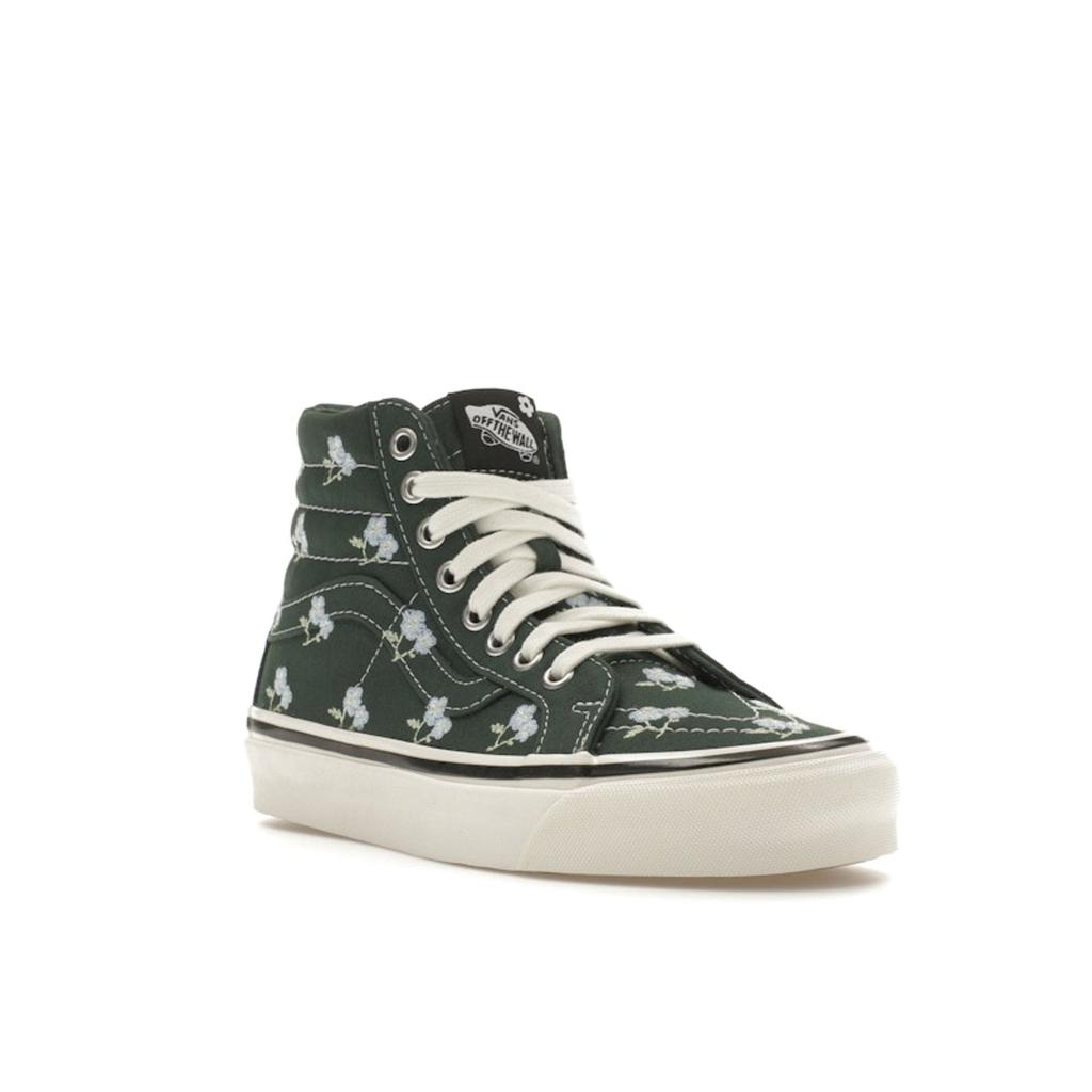 Vans Sandy Liang x Sk8-Hi 38 DX Floral Unisex Sneakers Green Natural VN0A5KRIYRN