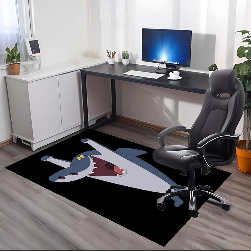 Zig & Sharko Printed Carpetrugfor Office Chair Living Room Bedroom Kitchen Room Decor Gifts