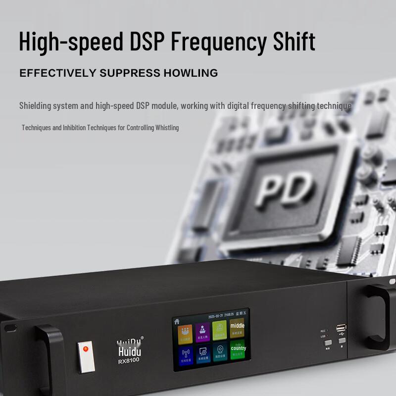 HuiDu RX8100 Professional Wireless Video Conference System (CN Version)