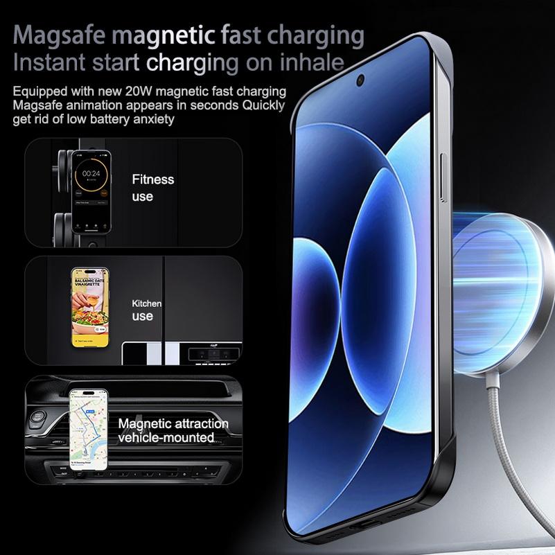 Delicate and Skin-friendly Gradient Strong Magnetic Case For Xiaomi 17 Pro Max Mi 17 Pro 15 Pro Mi 14 Ultra-Thin Protect Cover