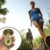 Compass Outdoor Tool Camping Hiking Portable Pocket Brass Copper Double Display Compass Navigation