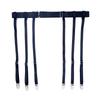 Six-Strap Womens Adjustable Jet Black Suspender Waistline Waist Cincher For Hosiery Dinner Hour Wear Sleepwear Garters Female Stocking Belt