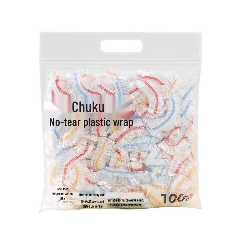 Free Shipping: Food-Grade Elastic Cling Film Covers for Bowls and Plates – Microwave and Refrigerator Safe for Leftovers