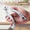 Powerful Multifunctional Stainless Steel Kitchen Shears for Chicken & Fish Bone Disassembly, Barbecue, and More
