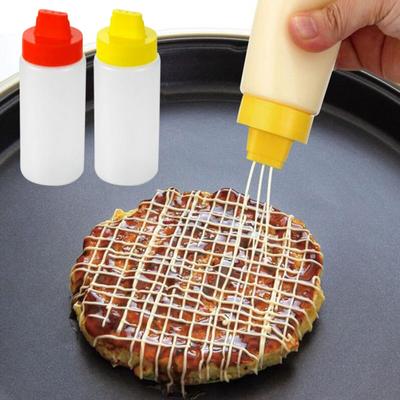 300 ml 4-Loch Öl Sauce Squeeze Gewürzglas Küche Aufbewahrungsflasche Kochwerkzeug