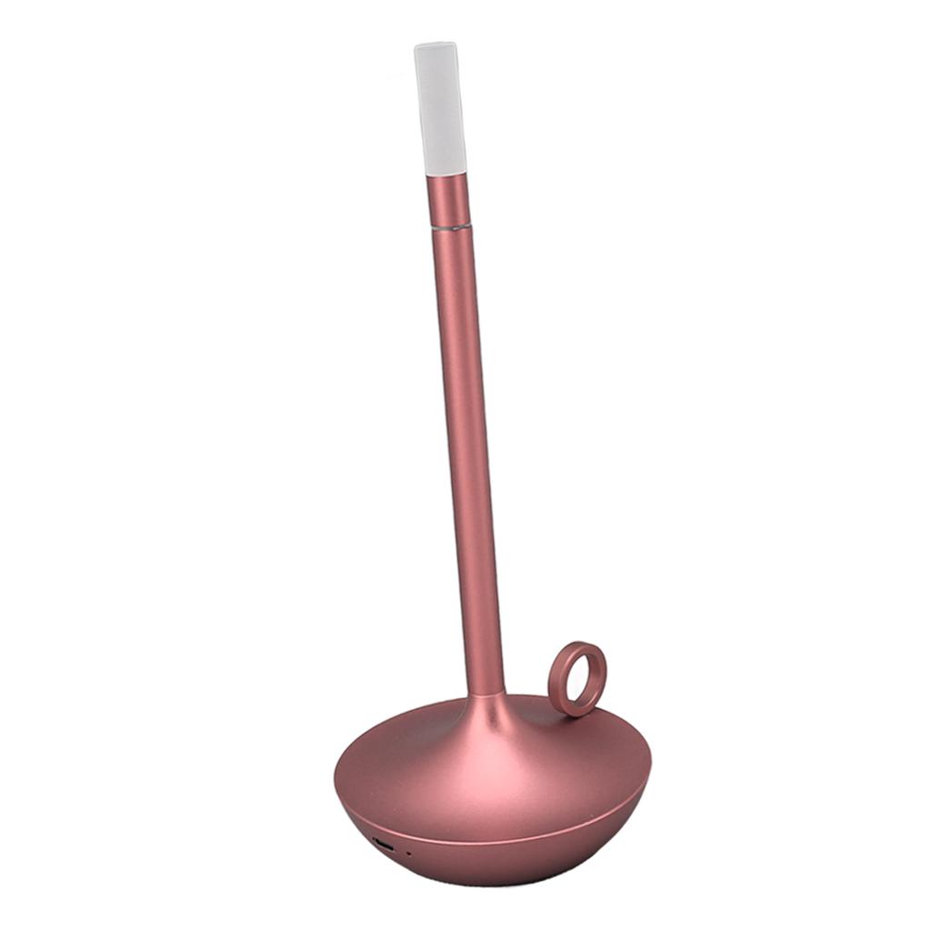 Kabellose Tischleuchte Innovative Kerzenform 3 Helligkeitsstufen Dimmbar Wiederaufladbare LED Schreibtischlampe