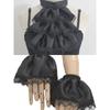 Layered Ruffle Detachable False Collar Tiered Pleated Neckwear Fake Cuffs Set Halloween Party Costume Accessories