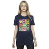 Marvel Womens/Ladies Easter Eggs Cotton Boyfriend T-Shirt