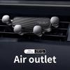 Black Car Phone Holder, Retractable Gravity Air Vent Mount, Car Interior Accessory
