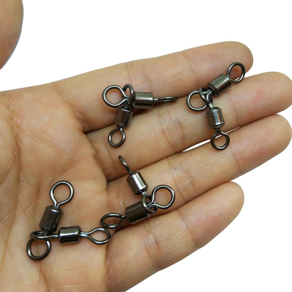 Fishing Crossline Fishing Swivel Rolling Fishing Connector Triangle Joint Fishingline Connector