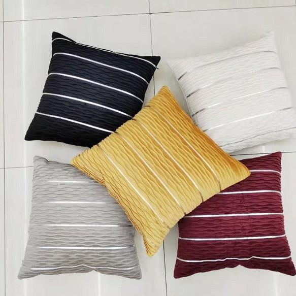 

Home Decor Throw Pillow Cover Soft Velvet Solid Color 45*45cm Square Pillow Case for Couch Sofa Holiday Decorative Pillows 450mm*450mm