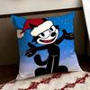Cartoon FFelix the Cat Cushion Cover Reversible Soft Durable Pillow Cover Home  Car MultiScene Use for Daily Comfort