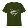 Baseball Grandma Granny Love Player T Shirt Vintage Washed Comfortable Streetwear Breathable Unisex Versatile
