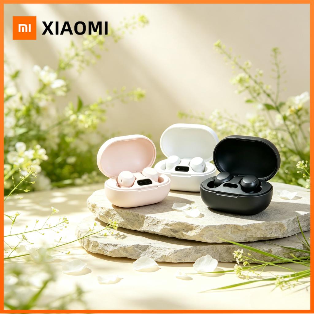 Xiaomi True Wireless Earbuds In-Ear Bluetooth Earphones Headphones For Noise Reduction Power Display Waterproof Touch Control With Mic