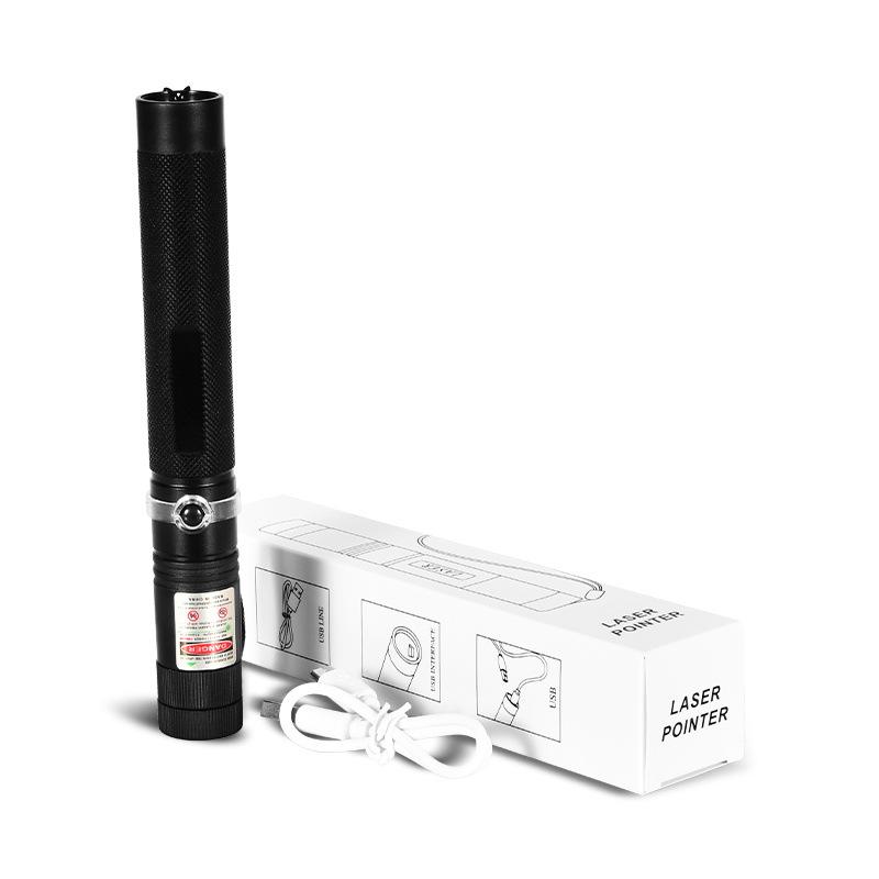 Multi-Color Starry Sky USB Laser Flashlight
