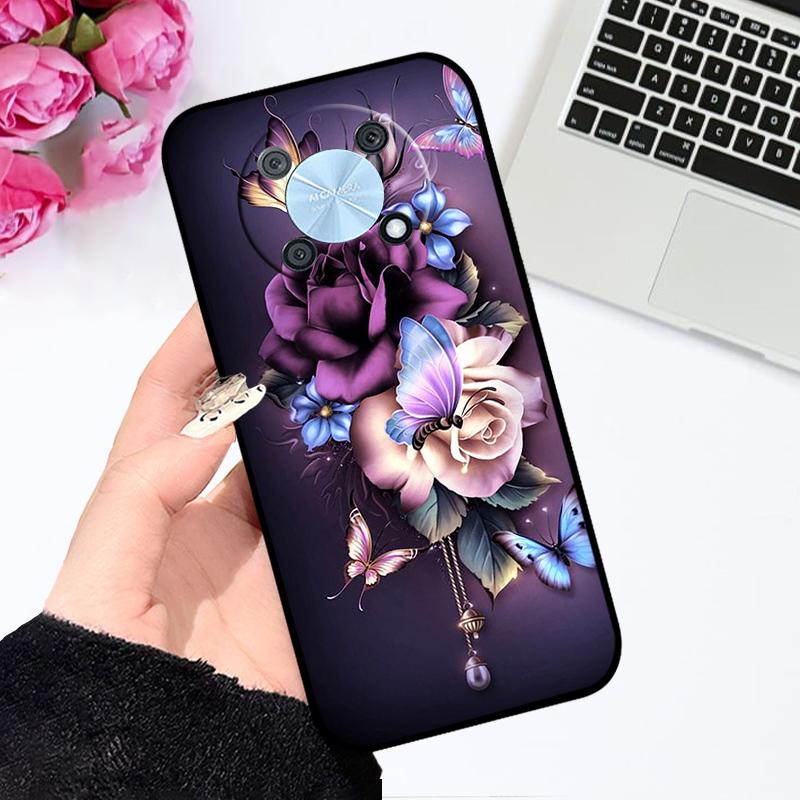 For Huawei Nova Y90 Case CTR-LX1 Cartoon Painted TPU Silicone Phone Cover For Huawei Enjoy 50 Pro Nzone 50 Pro Shockproof Bumper