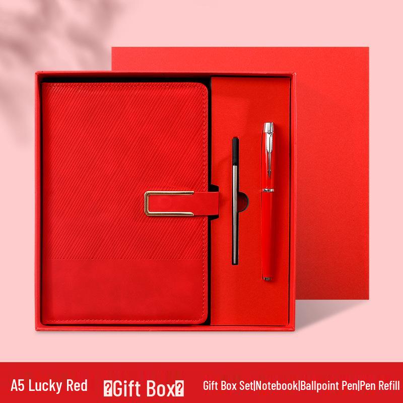 Custom Notebook & Diary Gift Set with Logo for Company Event or Student