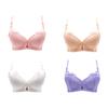 Large Size Bra, Lace, Breathable, Gathered and Adjustable Women's Underwear, with A Thin Bra for The Collection of Side Breasts