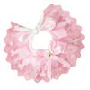 Haustier Lätzchen Waschbar Spitzenbesatz Verstellbarer Riemen Niedlich Exquisiter Haustierschal für Hund Katze Rosa L (32.5cm   12.8in)