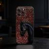 The horse Phone Case For iPhone 17,16,15,14,13,12,11 Plus,Pro Max,SE4Soft Silicone Black Cover