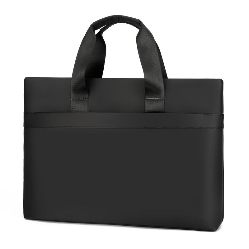 Mode neue Herren Business Handtasche leicht ultradünn Computertasche Besprechungsdokumententasche Informationstasche