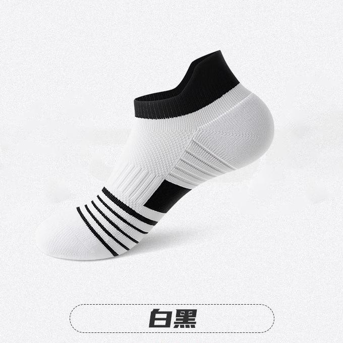 Sports Socks, Women's, Short Socks, Thin, Sweat Absorbing and Non Slip, Women's, Professional Badminton Socks, Running. Thick Soled Socks with Towels