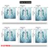 2pcs,2D plane printing Window Curtain Seahorse Duet Polyester Fabric (without rod) Art Deco Festive Perfect for Living Room,