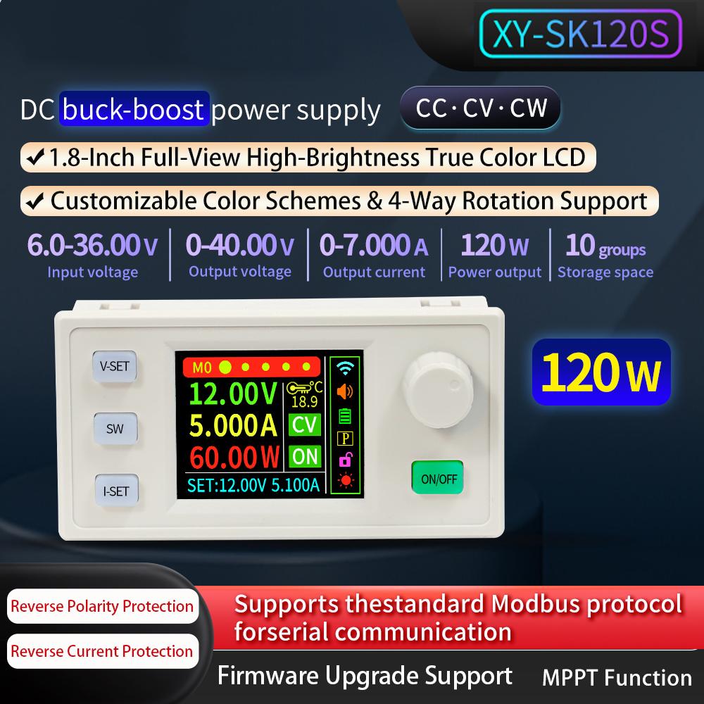 SK150S SK120S SK60S CNC Step-Up And Step-Down Module Adjustable Voltage Stabilized Power Supply Solar Charging Module 8A 150W