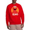 Sesame Street Unisex Adult Elmo Scribble Sweatshirt
