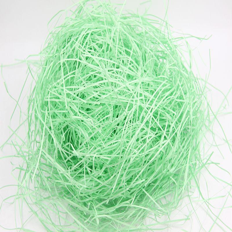 Multicolor Thick Paper Raffia Grass for Gift Box Packaging - Shockproof Material In Stock