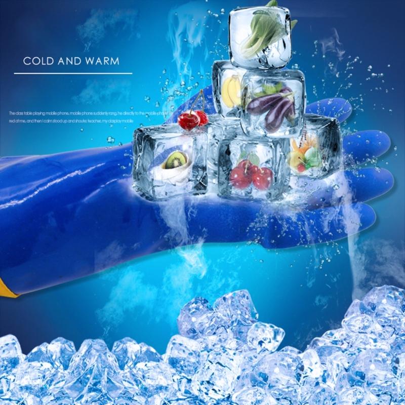 Men Work Thermal Gloves -20 Degree Winter Protection Waterproof Non-slip Oilproof Wear-resistant Cold Storage Fishermen