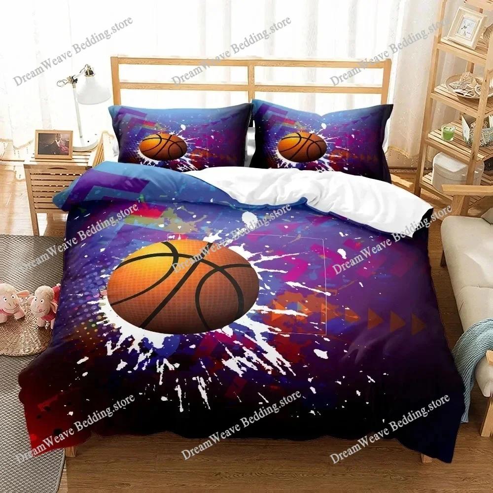 basketball Bedding Set Duvet Cover 3d Bedding Fashion Design Decoration King Duvet Cover Set Double Bed Set Bedding Sets