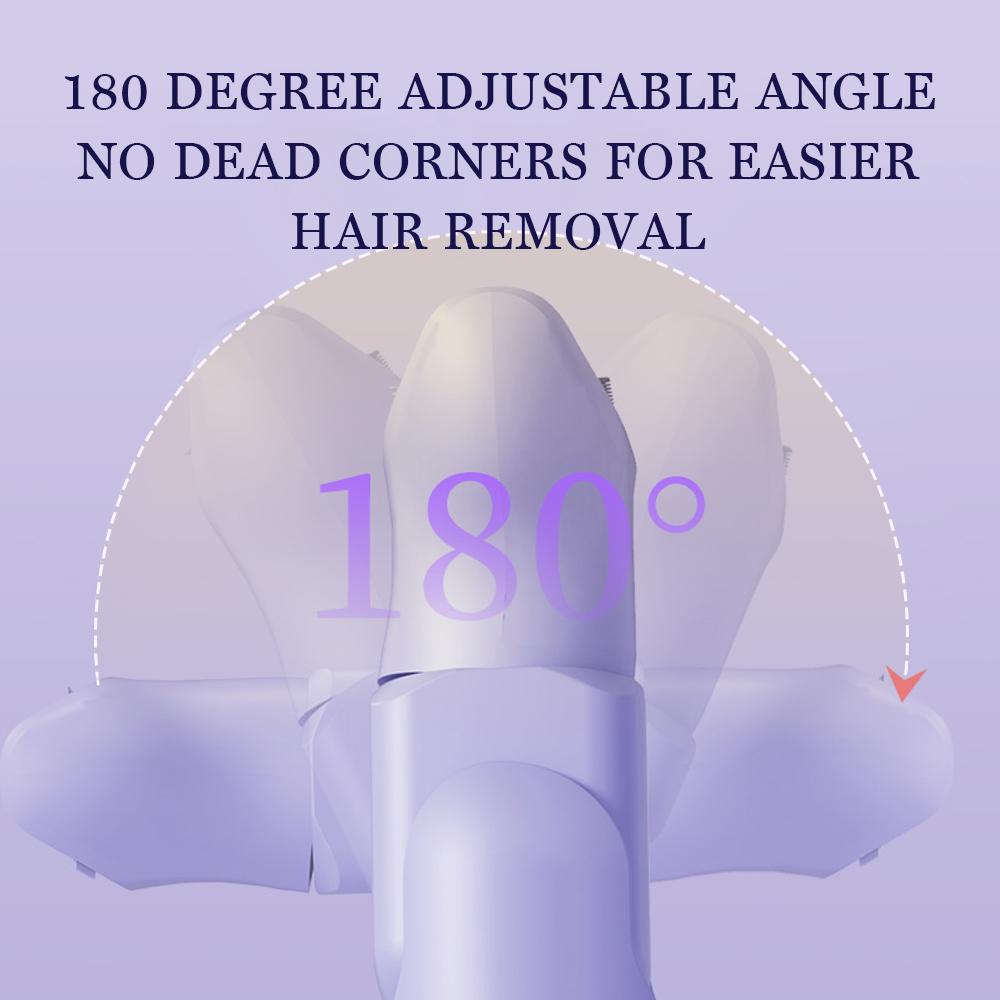 5 In 1 Painless Women Shaver For Private Areas Bikini Body Hair Removal Shaving Machine Waterproof Electric Razor Lady Epilator