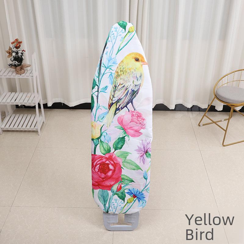 Bügelbrettbezug „Frühlingsvogel“.: Stilvoller Digitaldruck, Hitzebeständig, Bügelfreie Ausrüstung