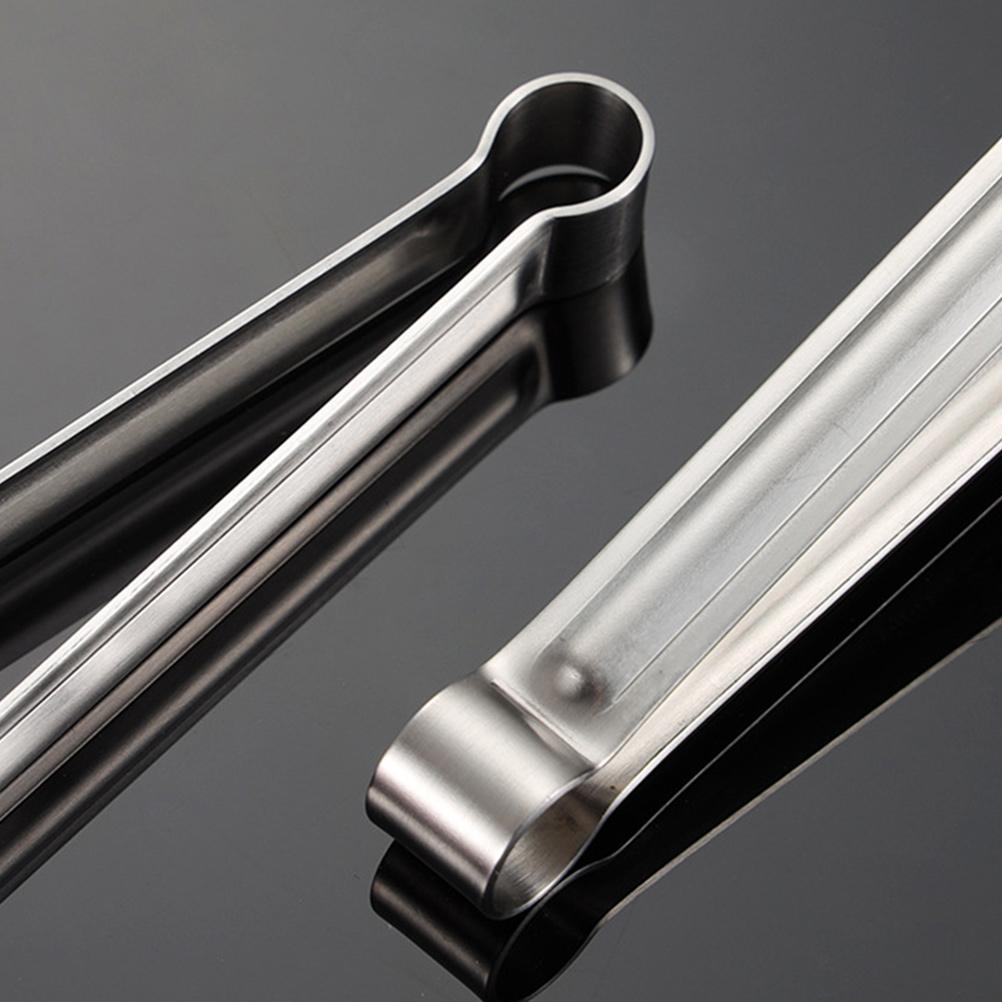 2 Sätze Essstäbchenhalter Trainingsclip Kreative Zange Edelstahl Lebensmittel Küche Servier-Gadget Klemme