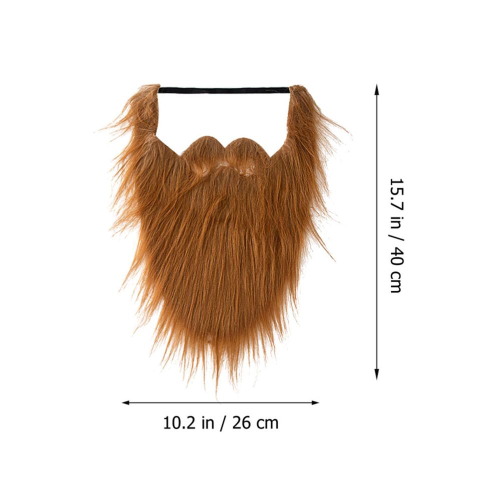 Fake Beards Halloween Funny Fake Mustache Fake Whisker for Halloween Costume Party Supplies
