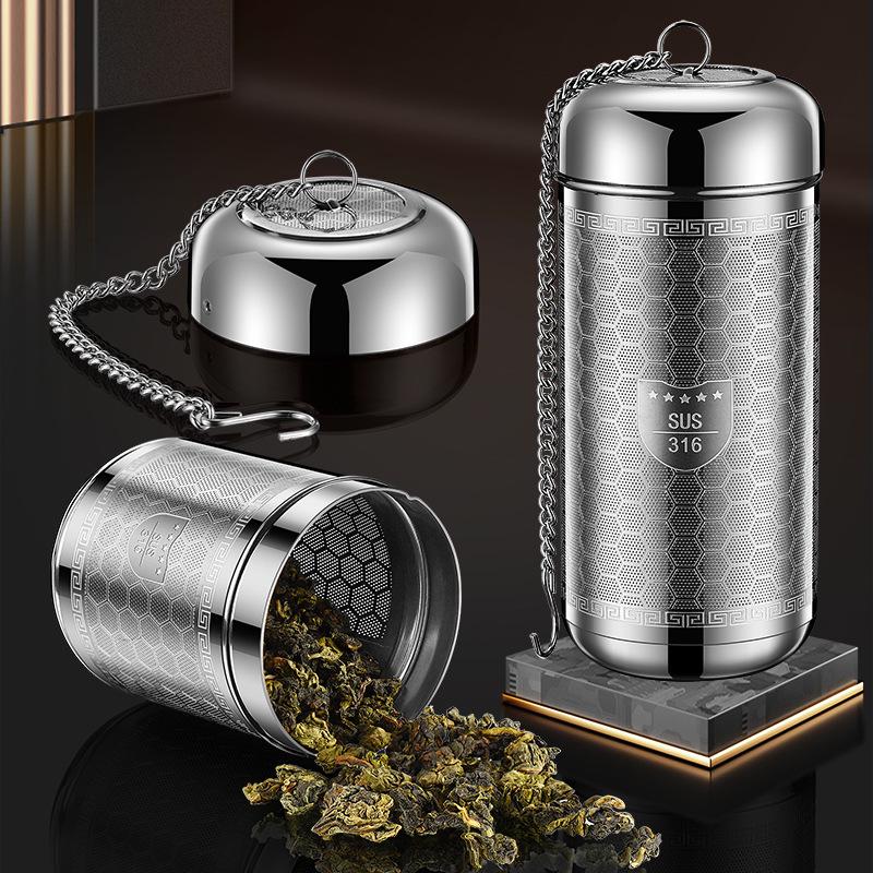 316 Stainless Steel High-Density Mesh Tea Infuser and Strainer